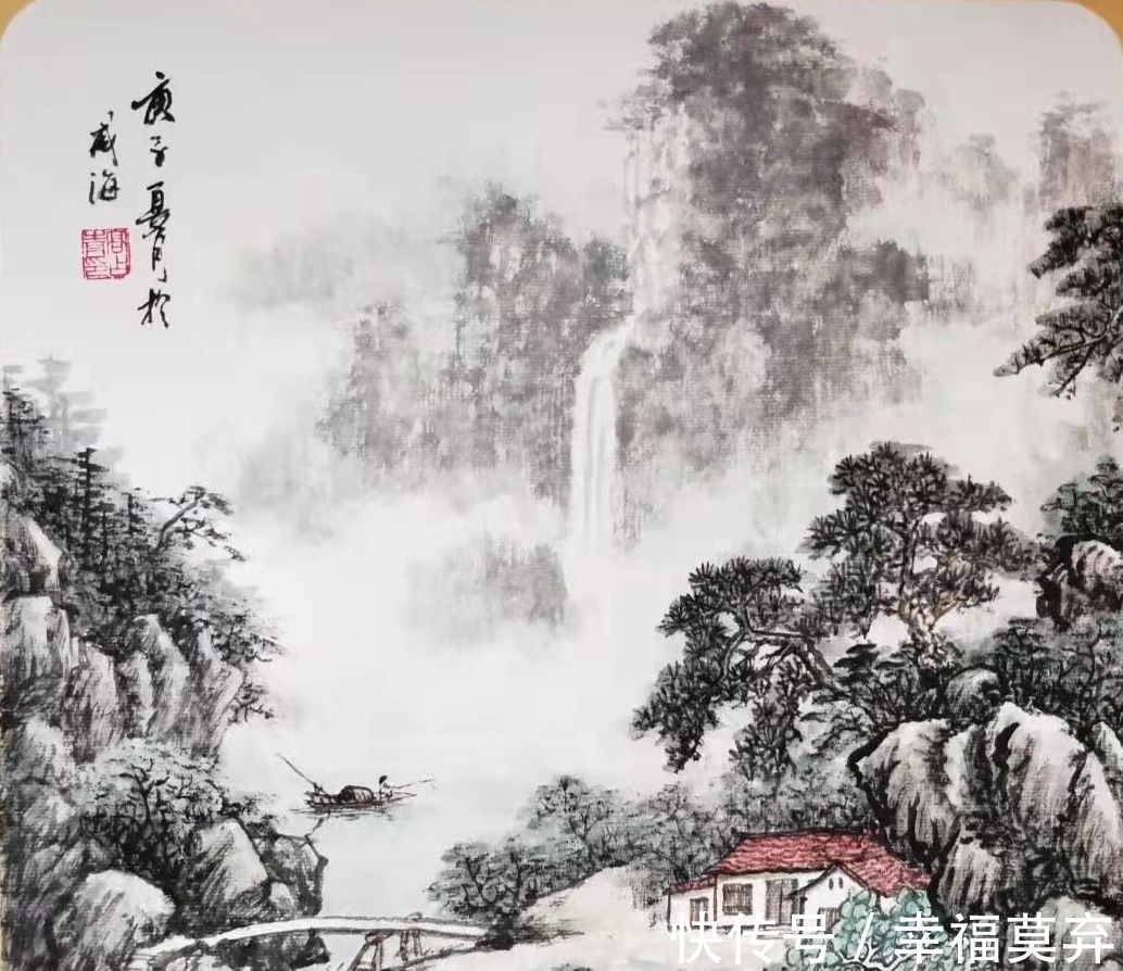 春秋#四十春秋弹指间,东临碣石观沧海,西望悠云忆故山