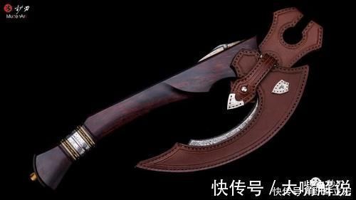 大马士革|北欧战斧,造型张狂,细节精致,手感扎实,就是舍不得用,别问,问就是贵!