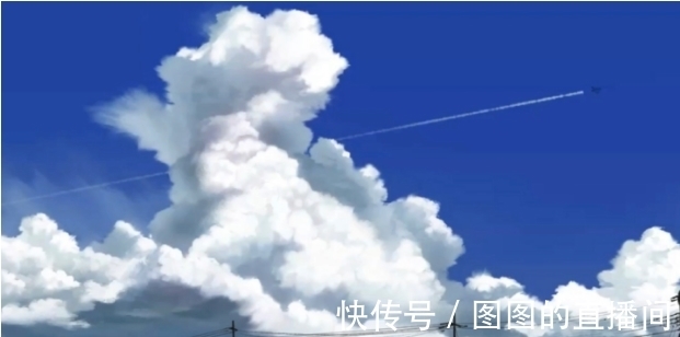 场景|动漫积雨云怎么画?教你场景动漫积雨云的画法教程!