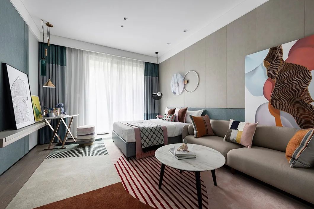 布置|360㎡现代高级灰，舒适优雅的别墅，生活令人羡慕