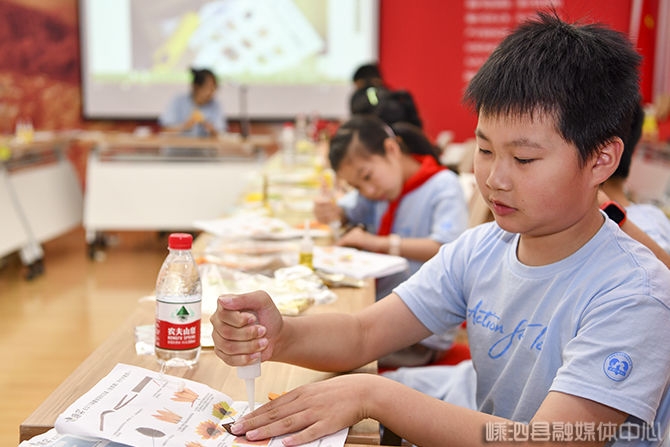 少儿|嵊泗少儿趣味学习营寓教于乐 学习中品味文化