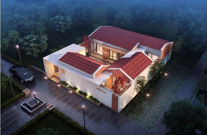 编号|28套一层农村别墅合集,一栋比一栋精美,哪套最得你欢心?