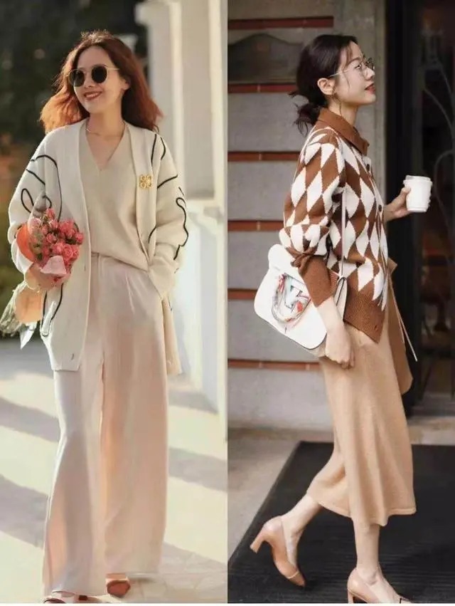 秋季 入秋后不用穿得太精致,照搬这些穿搭,高级又提气质