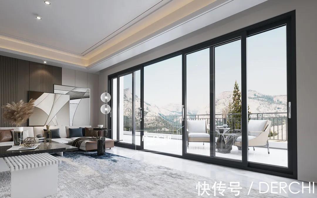 极美推拉门,开启阔景之旅|DERCH| 静音