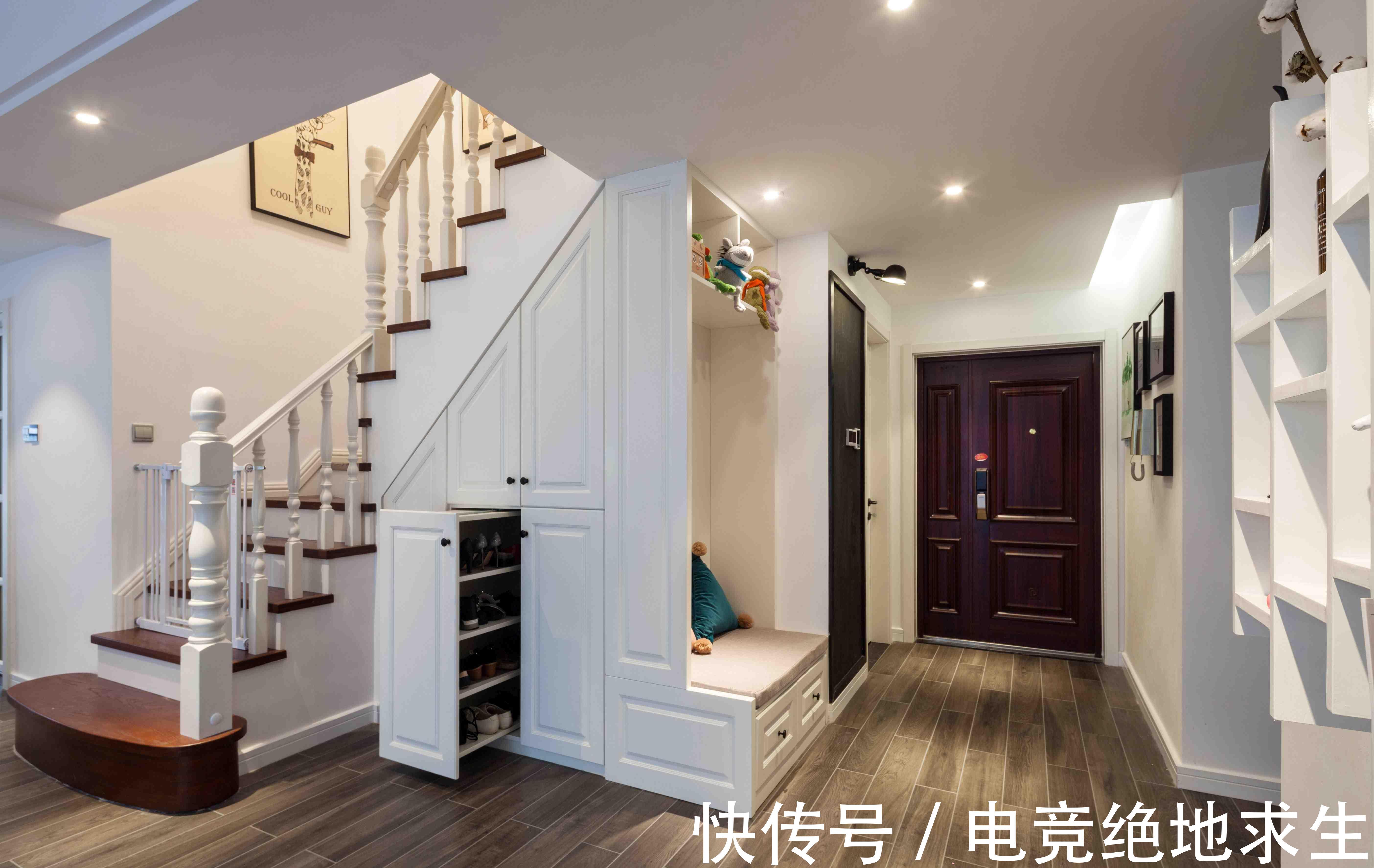 客厅|四类玄关搭配四种吊顶设计，这么美的装修，我愿意住在玄关里