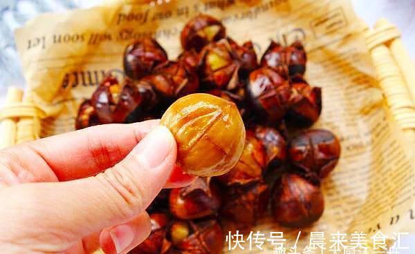 外皮|板栗去壳原来这么简单，教你1招，几分钟剥一大碗，快速又解馋