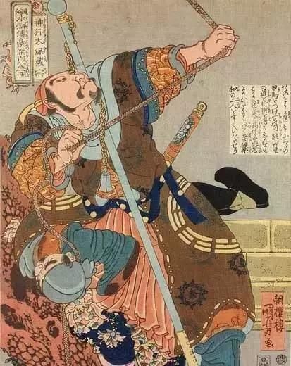 浮世绘&日本人眼中的梁山好汉长啥样——歌川国芳笔下的水浒人物