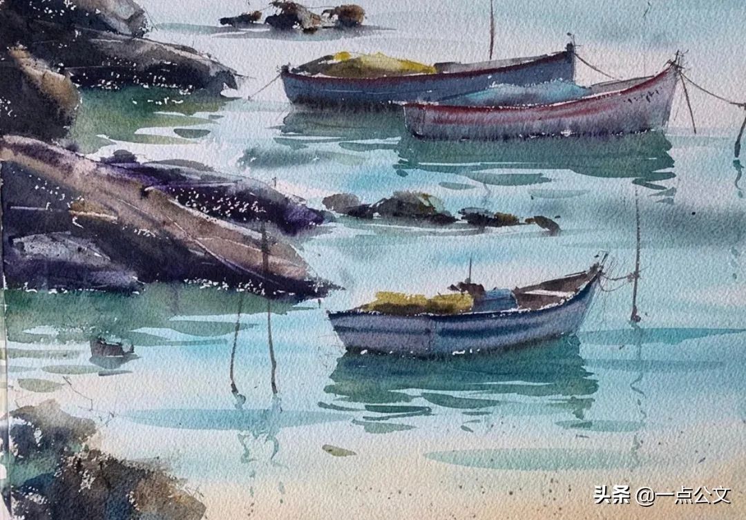 艺术家|流淌的水彩原来是这样的：充满活力与动感