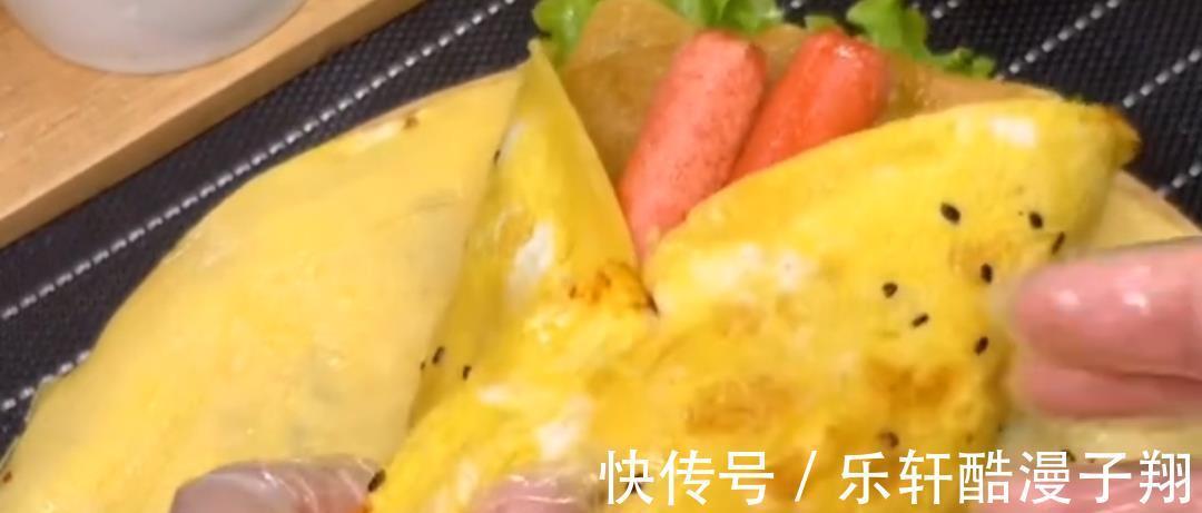 煎饼果子|自己在家做的煎饼果子,干净卫生吃着也放心