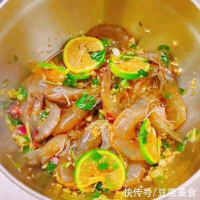 绝杀|色香味俱全，米饭配生呛虾，下饭绝杀