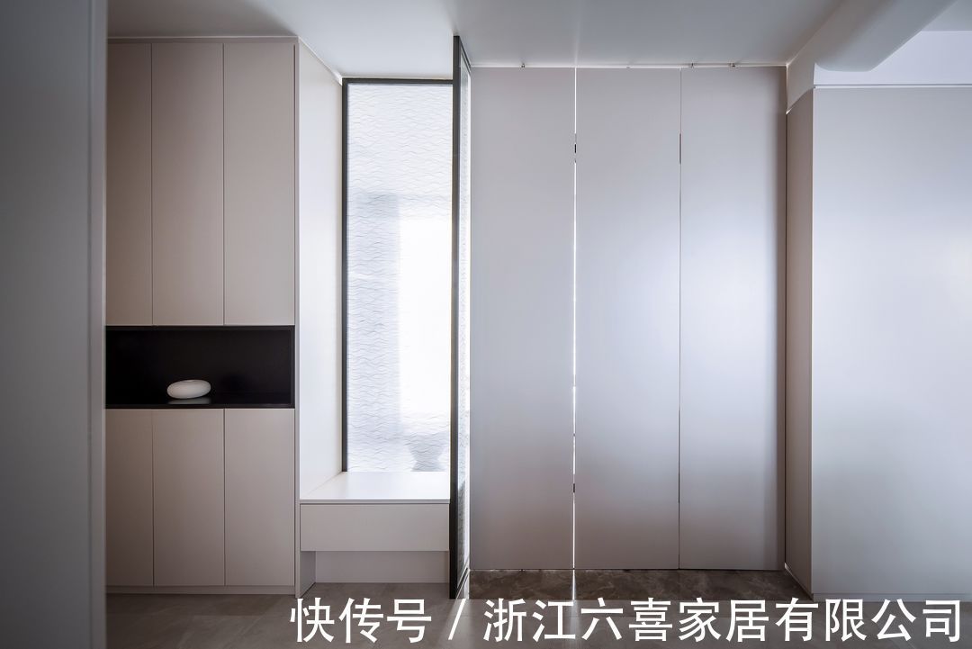 藕粉色|145m2三居变四居,看了你就知道什么是百搭色啦~营造现代简约素雅之美
