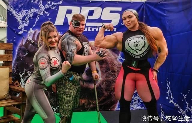 强壮|世界上最强壮的女人，她的腿围74厘米，卧推175公斤超级版女金刚