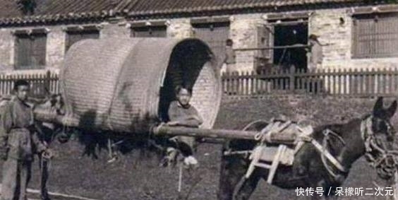 老照片|清朝真实老照片:大户人家结婚很威风,第二张的轿子很奇葩!