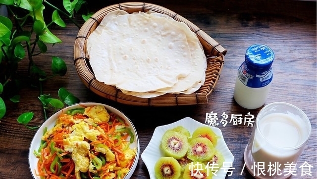 每天为家人做早餐，色彩丰富营养健康，朋友都说：这生活太美好