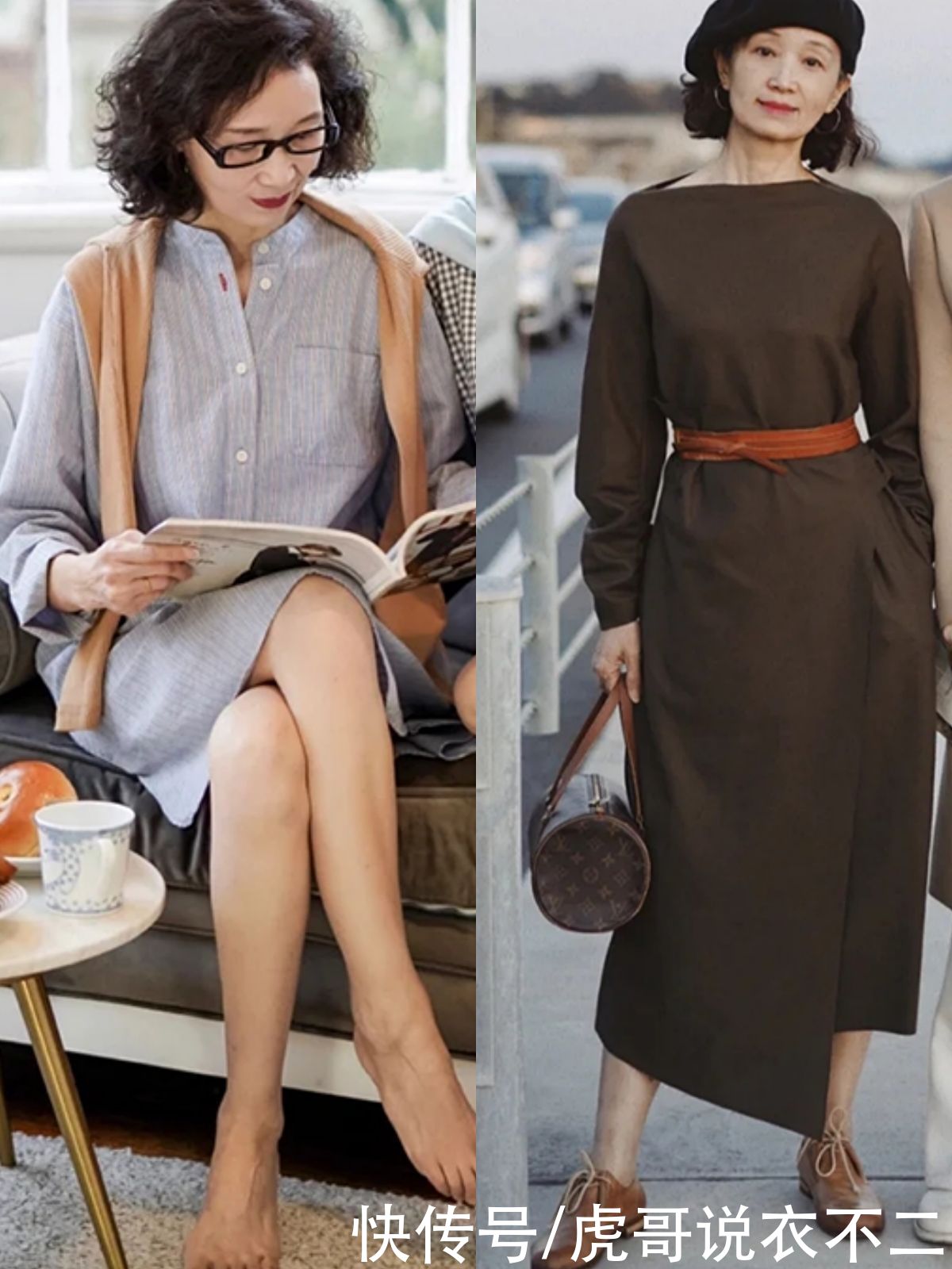 就服三木妈妈，穿衣只用4招打造高品位，年近60岁的美也很迷人