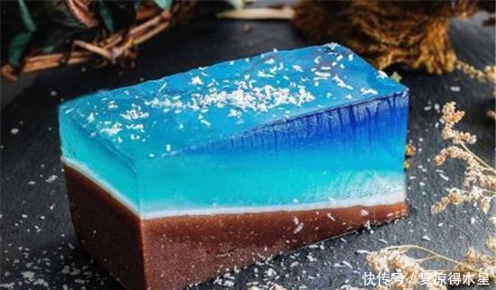 颜值|想要一片星空,这份高颜值的星空羊羹做到了,吃一口就爱上