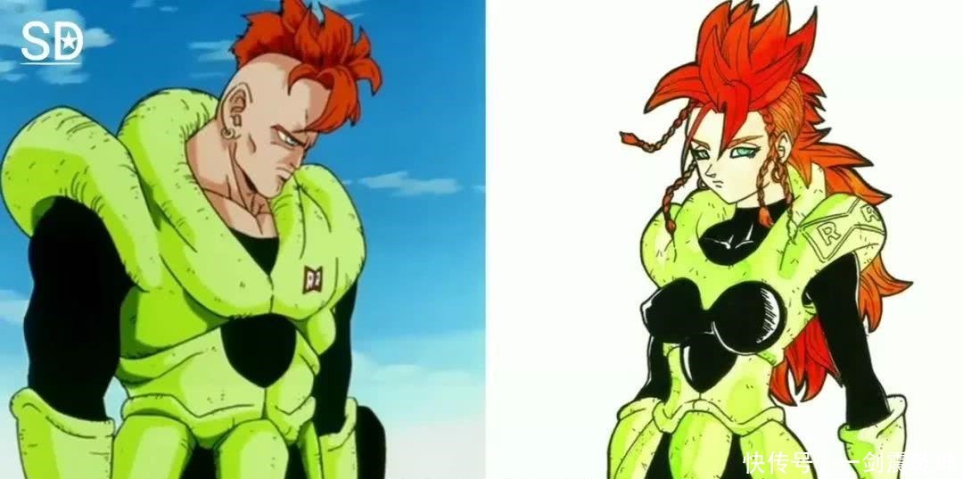反串|当龙珠中的人物性别反串会怎样 网友 看到超蓝贝吉特我恋爱了