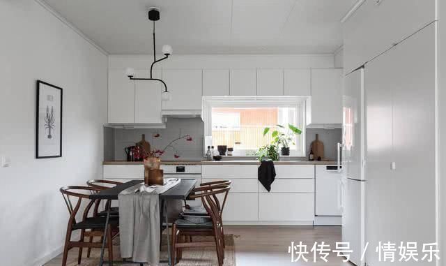 老婆|晒晒72平小户型,老婆坚持打掉厨房,换来29㎡的客餐厅,太值了