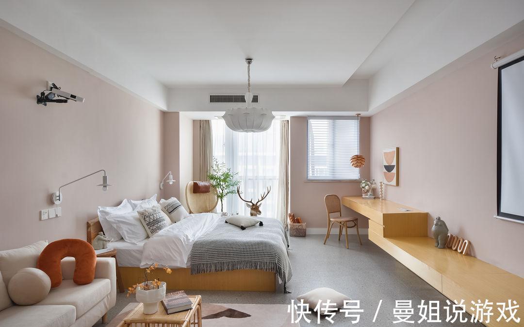 北欧风|用浅色粉刷空间,打造北欧风情一居室,温暖又治愈人心