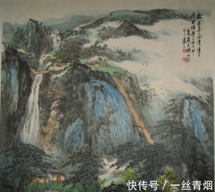 杨怀琰|笔精墨妙写高古，胸有丘壑织丹青—触摸画家杨怀琰的壮美山水情