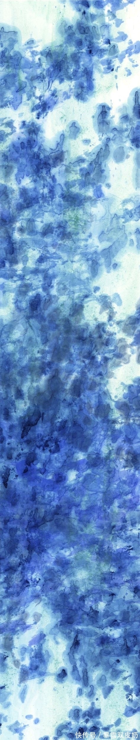 山水画!以色代墨,以意态代形象|查律山水画