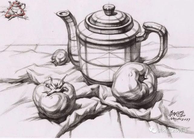 结构$画素描结构那么枯燥为什么还要画?这样想你就错了?