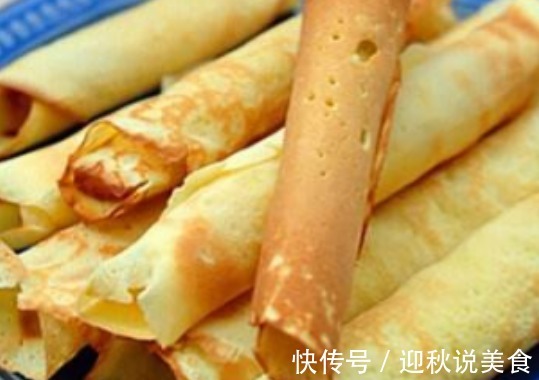 用平底锅做蛋卷金黄酥脆,孩子超爱吃的小零食,从此告别超市
