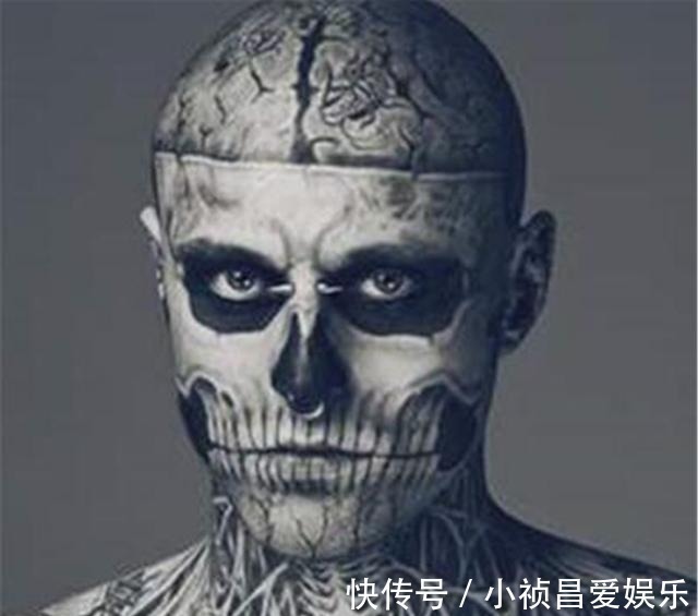 瑞克!他花费2亿,将“人骨”纹满全身,出名后却选择自杀,这是艺术吗