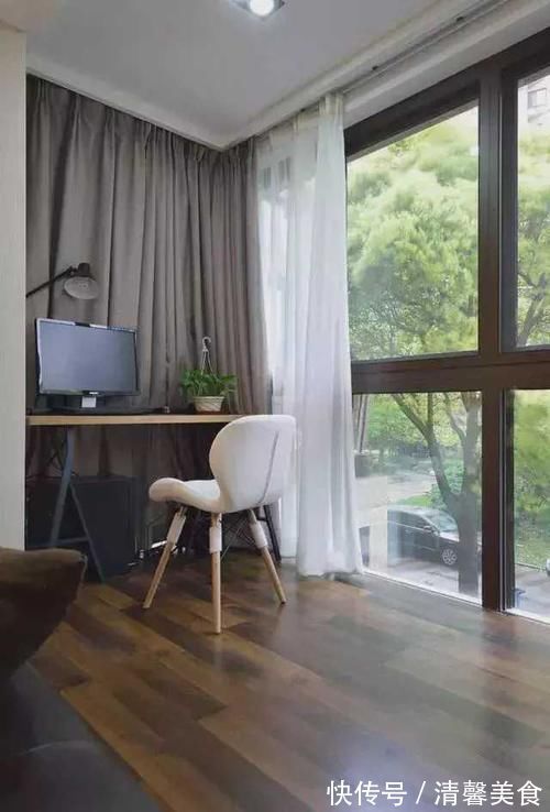 书房|你家阳台只用来晾衣服这样改造,你的家能够大一倍