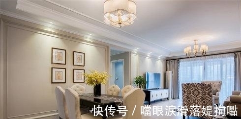 蓝天色|126平米简美风格三居,软装搭配真漂亮,实力演绎优雅格调