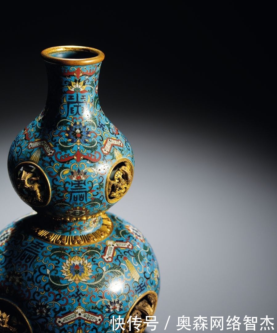 “掐丝珐琅”当时只有皇亲国戚才有幸一见!