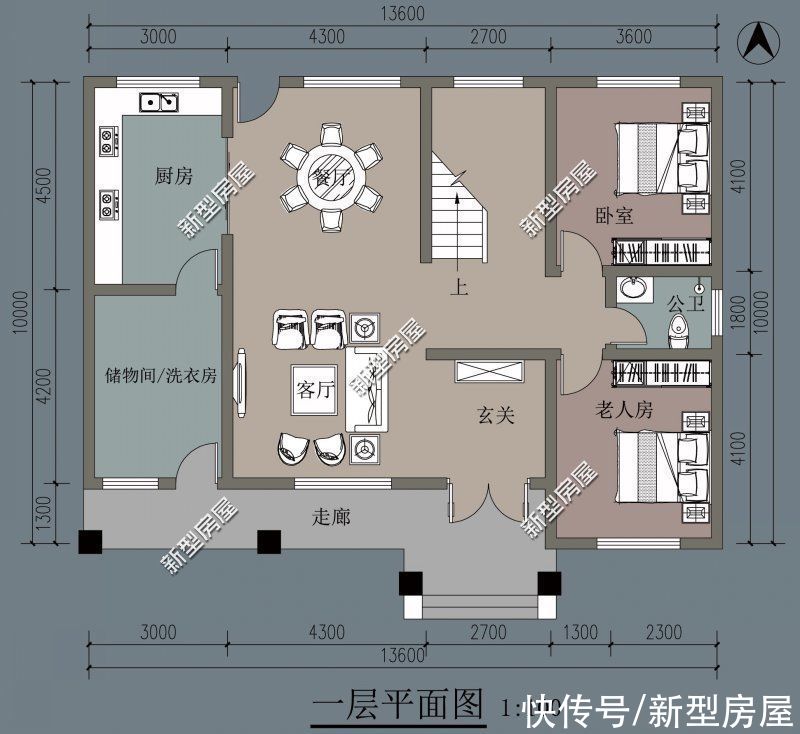 高 度|30万的存款，能在农村建什么样的房子？这8套图纸看看你喜欢哪套