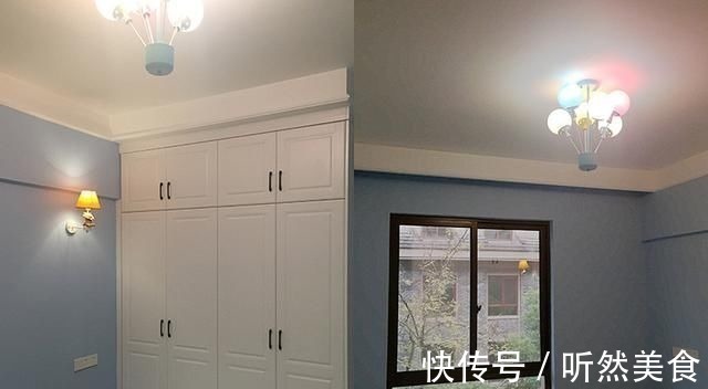 吊灯|130㎡新房硬装花了15万,全屋都打柜子超实用!朋友都夸漂亮大气