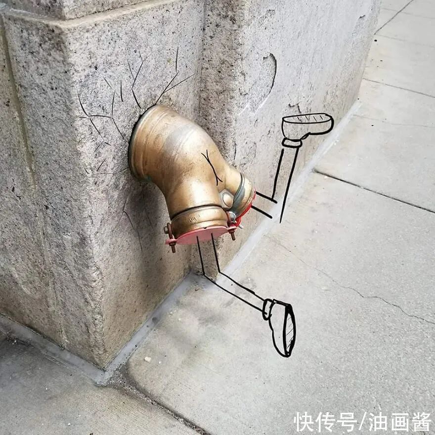 伊尔凡·伊尔马兹$他的手有“魔法”,在照片上随便涂鸦几笔,整个场景就生动起来