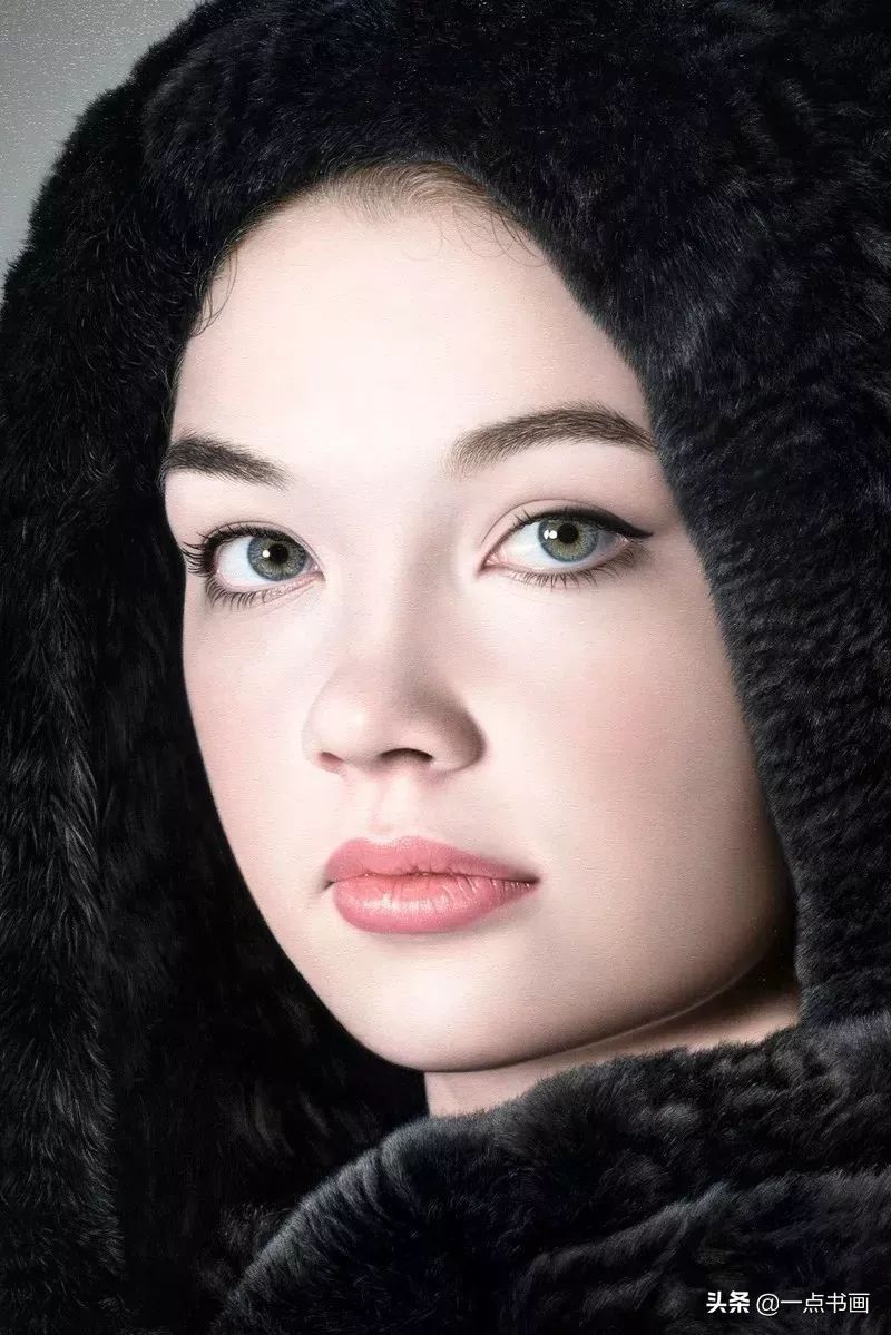 艺术家$瑞典女艺术家 安娜·哈尔丁·莫尔 写实作品欣赏