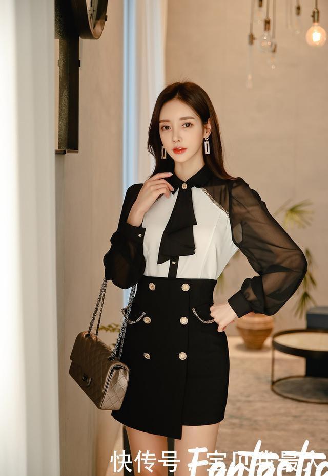 女神孙允珠时尚穿搭薄纱微透裙装,性感迷人