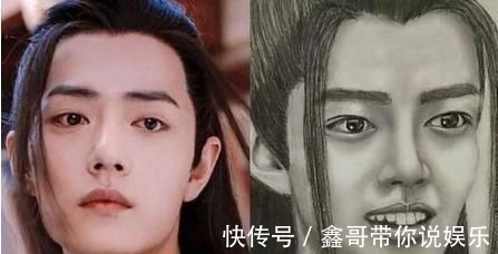 美术生!当美术学渣开始画明星,画面变得一言难尽,老师:这是怎么做到的