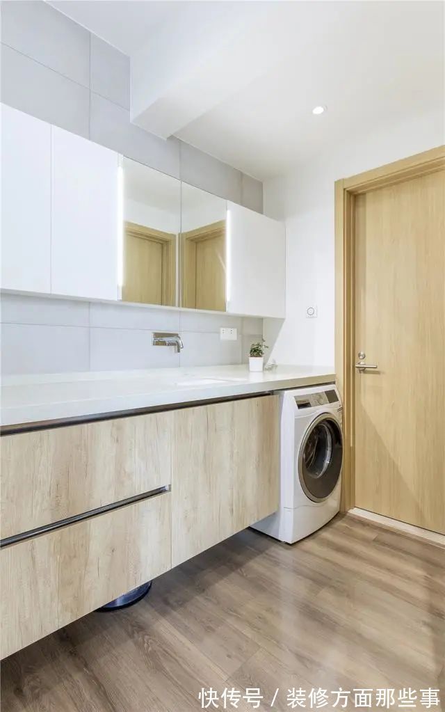 装修|42㎡的小户型,卫生间装修简洁、耐看的装修真不错!