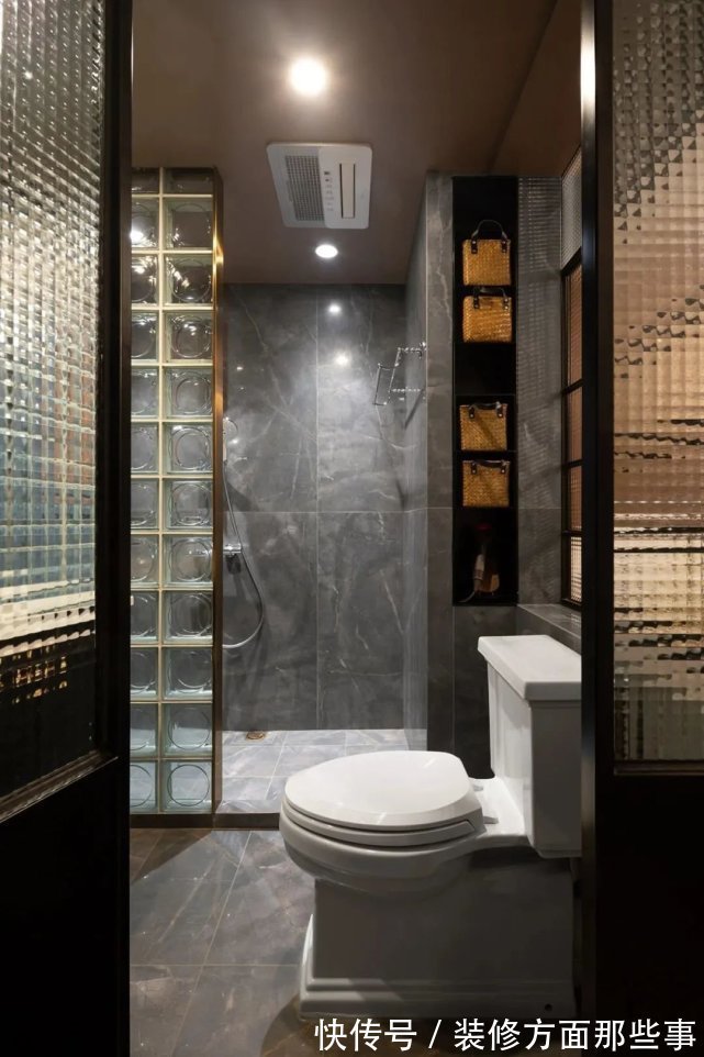 复古风|121平新房,复古风的设计,绿色的点缀,装饰出高雅格调