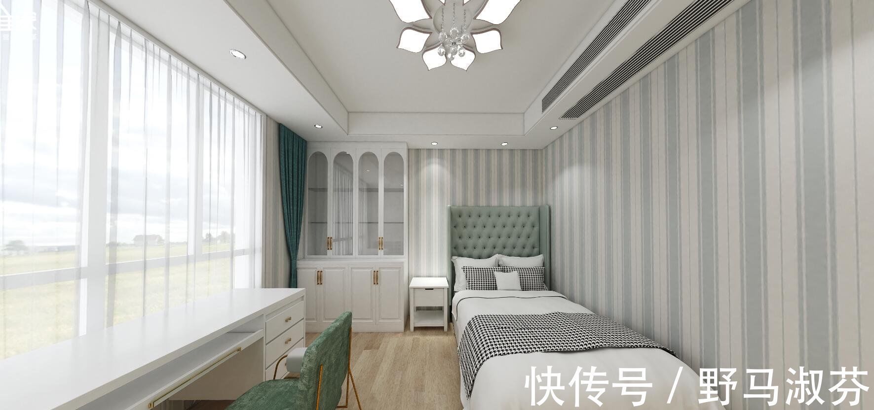 180㎡现代简约风,现代与复古并存,尽显精致生活格调