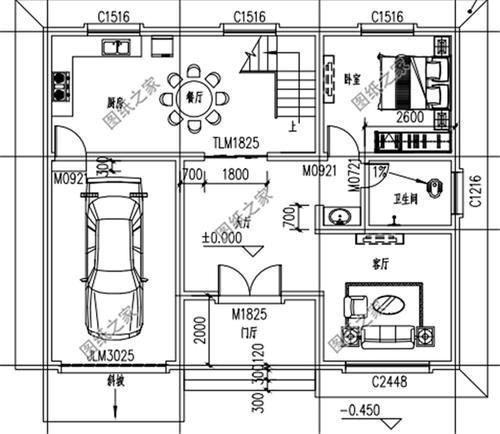 锅炉房|农村建房设计效果图，简单大方，父母住在里面都乐呵呵