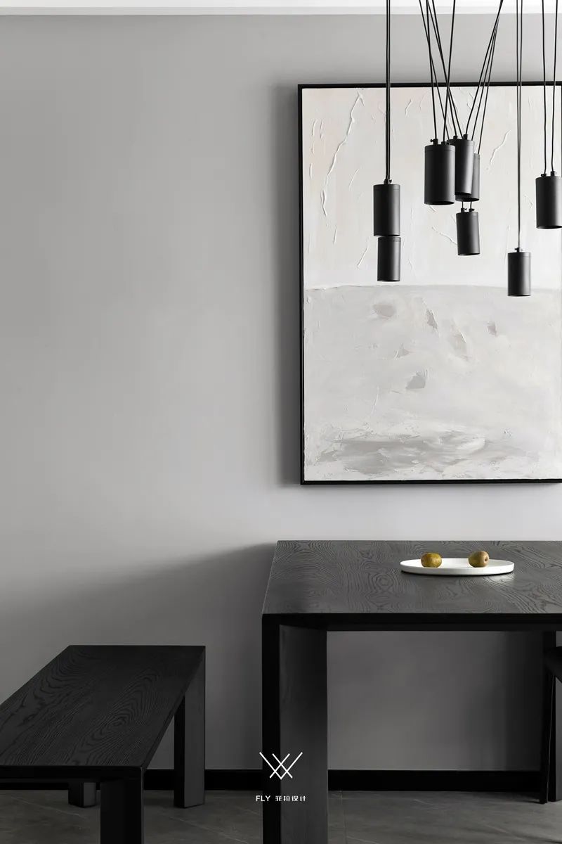 现代|135㎡现代简约，高级时尚黑白灰，生活舒适而唯美