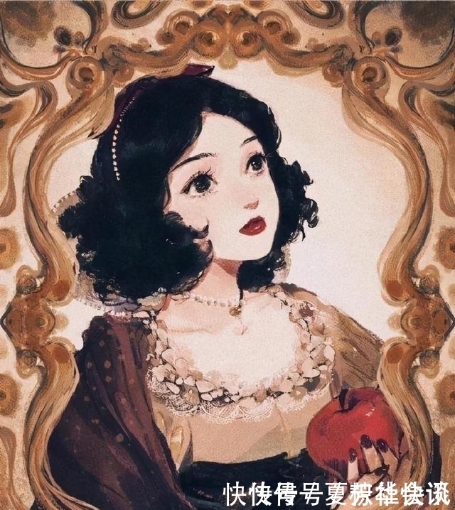 古风|这才是古风美女花木兰,迪士尼公主们在这位美女画师笔下美哭了