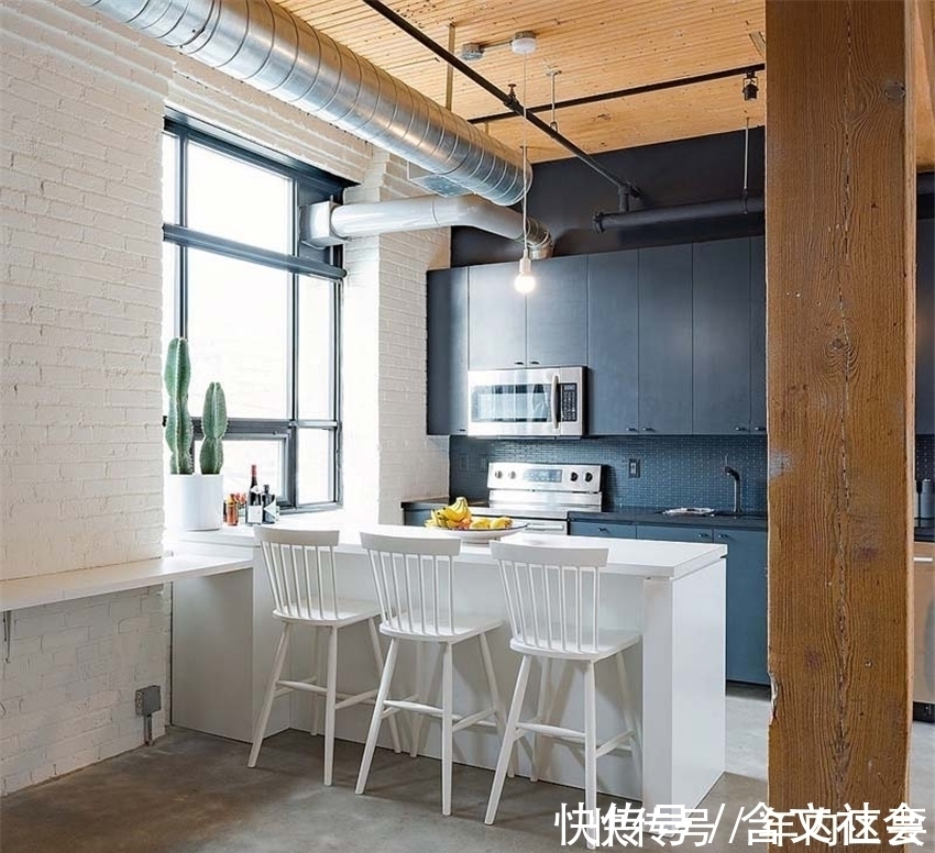 阁楼公寓|50㎡复式小公寓，颠覆你对工业风的认识，爱了