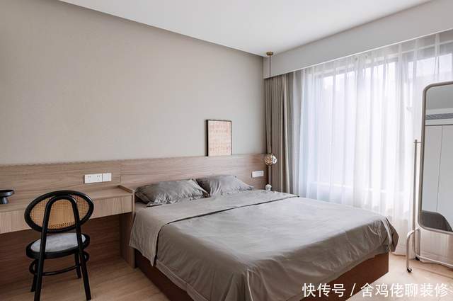 空间|87㎡小三居也有大开间,这才是家中的高级场面,简约而不简单
