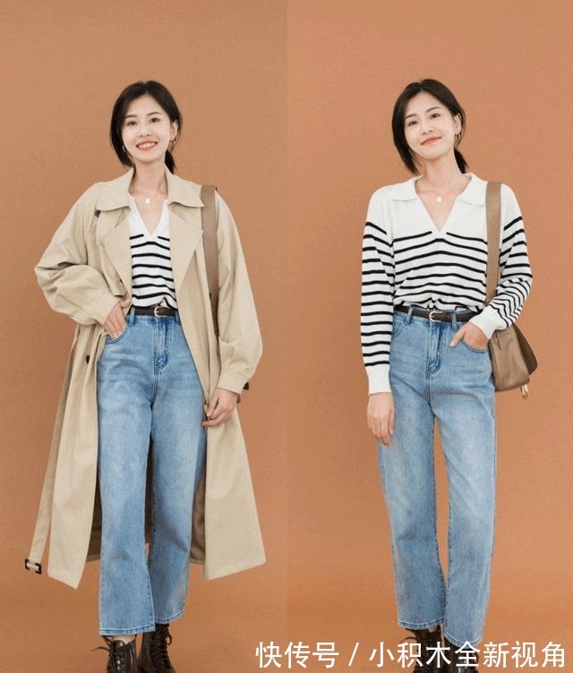 撞衫 风衣+阔腿裤=永不过时的气质精，时髦又高级！