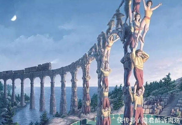 扭曲|14个心灵扭曲错觉绘画,看到的不一定是真的.....