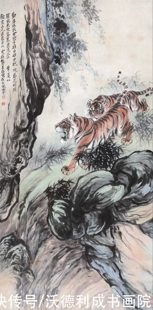 康熙年间|历代名家画虎欣赏，形神兼备