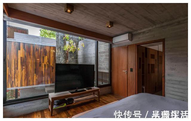 样板房|自建320平别墅,样板房直接入住了,裸露的水泥板不输百万豪宅!