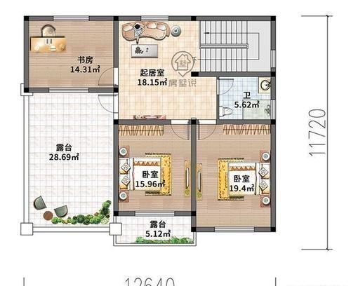 卧室|别墅设计:占地142平的简约风,6间卧室大气高尚又潮流